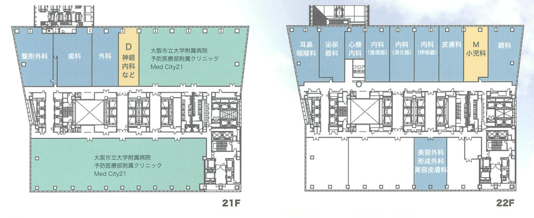 あべのハルカス メディカルフロア