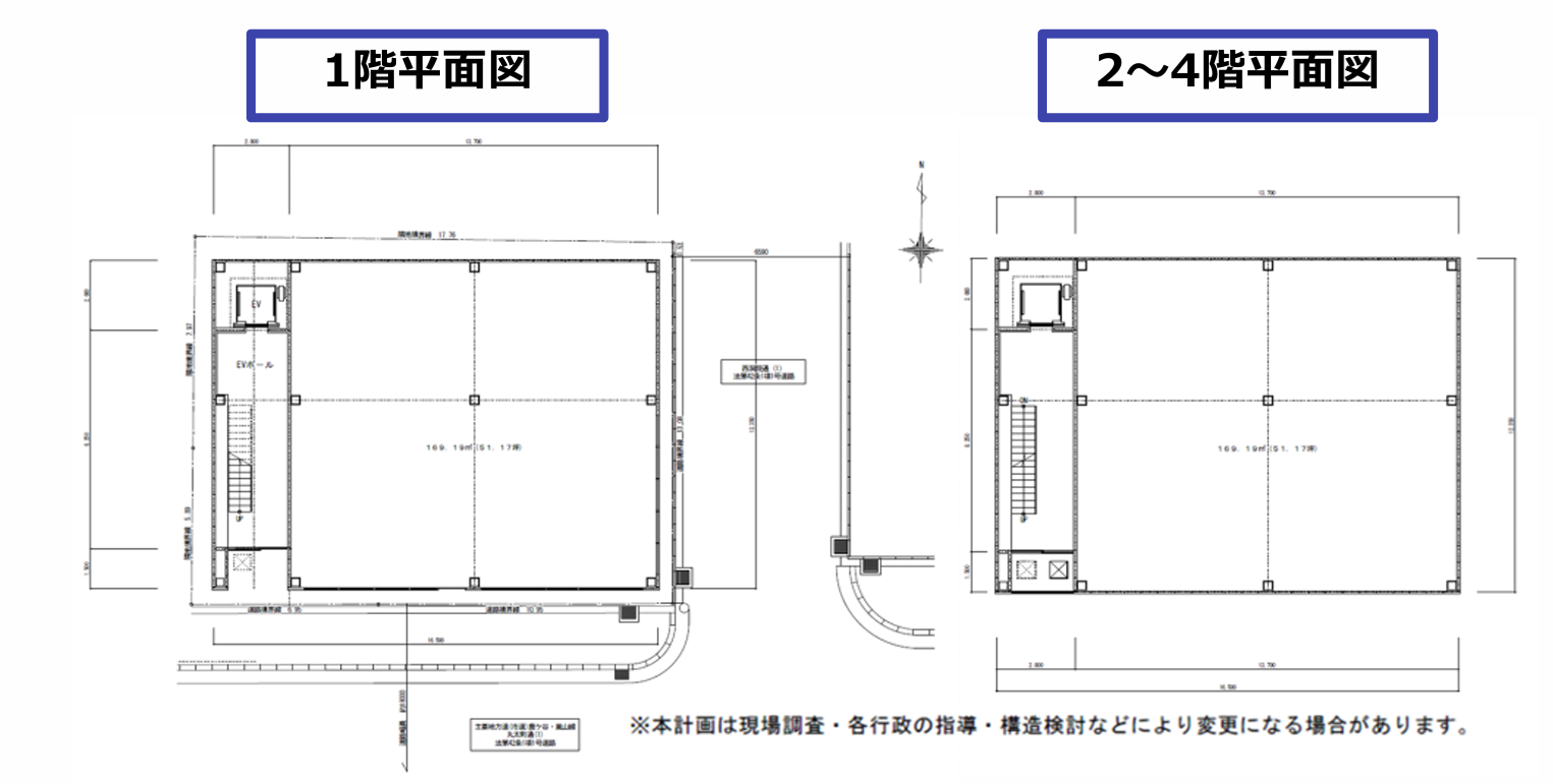 ＜2025年10月開院予定＞（仮）府庁前クリニックビル