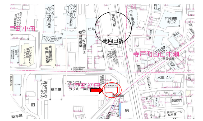 2024年5月中旬以降　仮）東向日駅前ビル